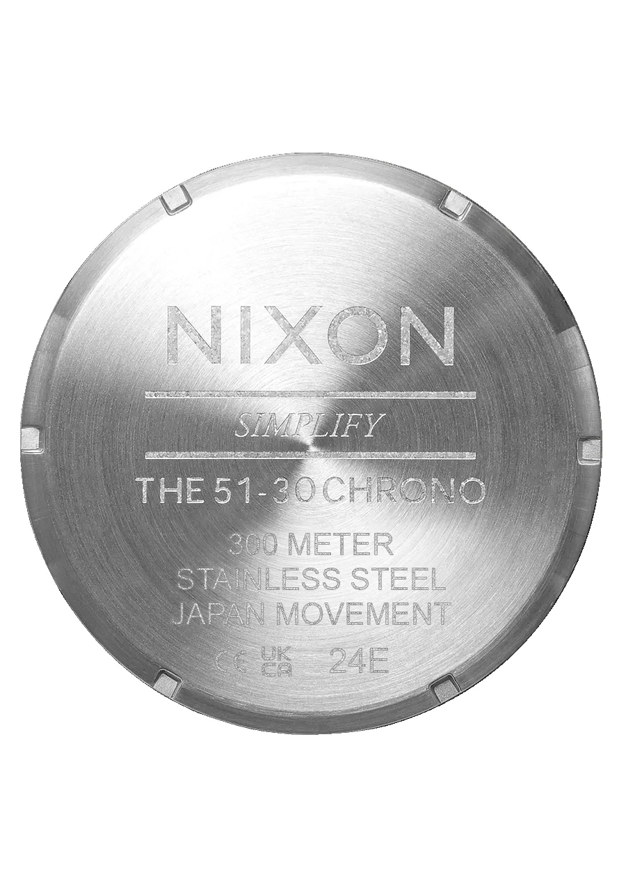 51-30 Chrono - Silver / White Lume sold by Nixon product image thumbnail 5