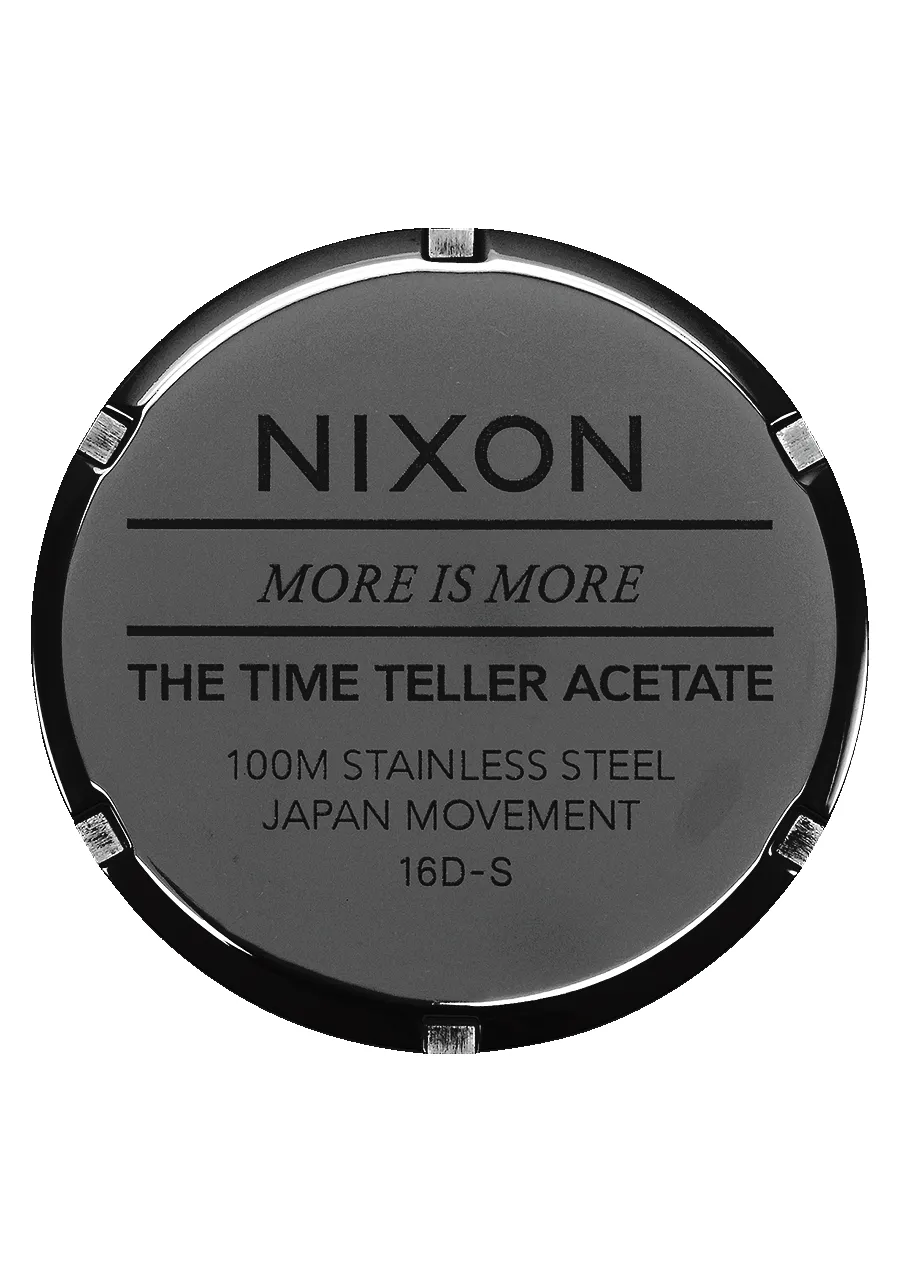 Time Teller Acetate - Black / Multi sold by Nixon product image thumbnail 4