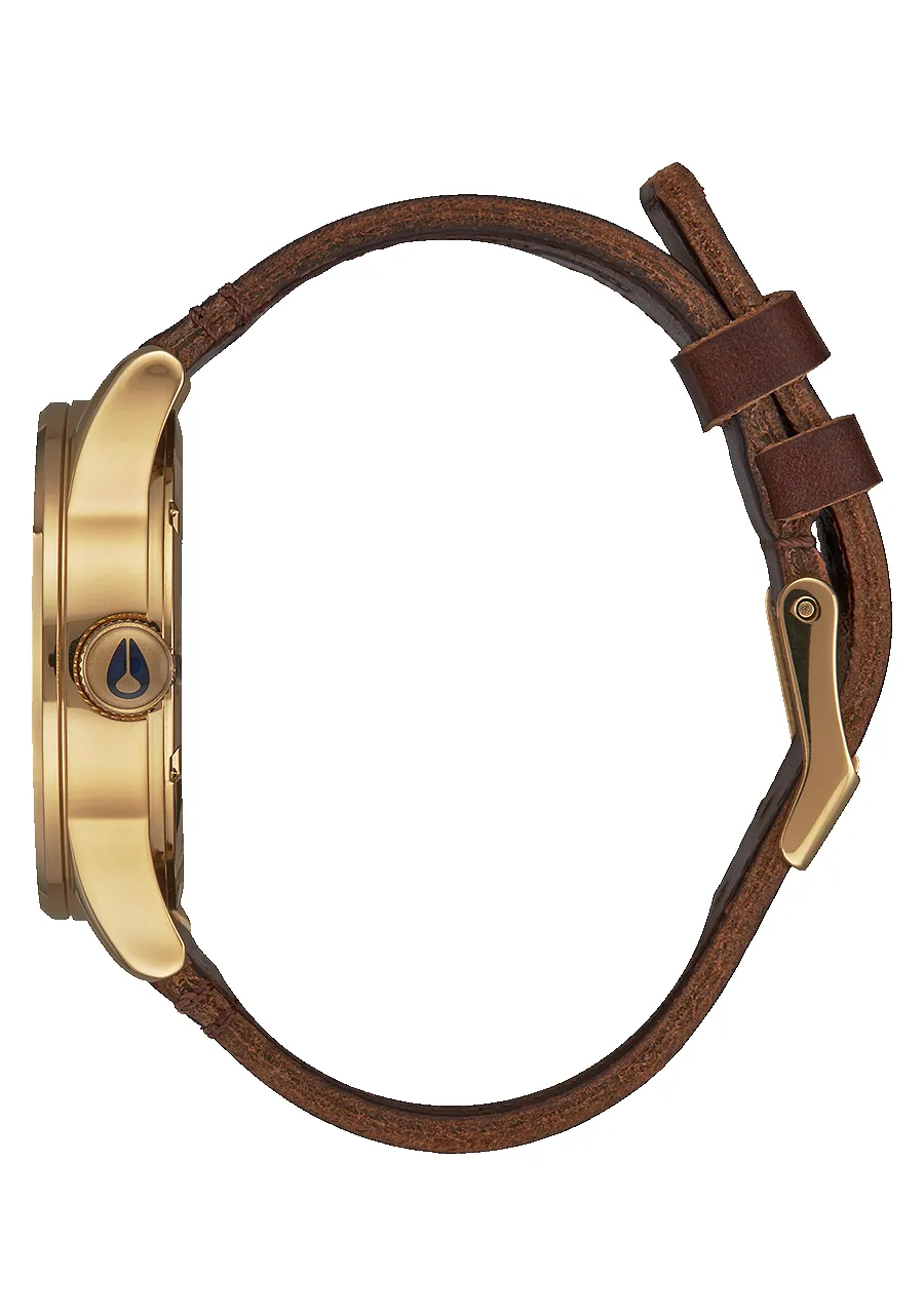 Sentry Leather - Polished Gold / Navy Sunray sold by Nixon product image thumbnail 2