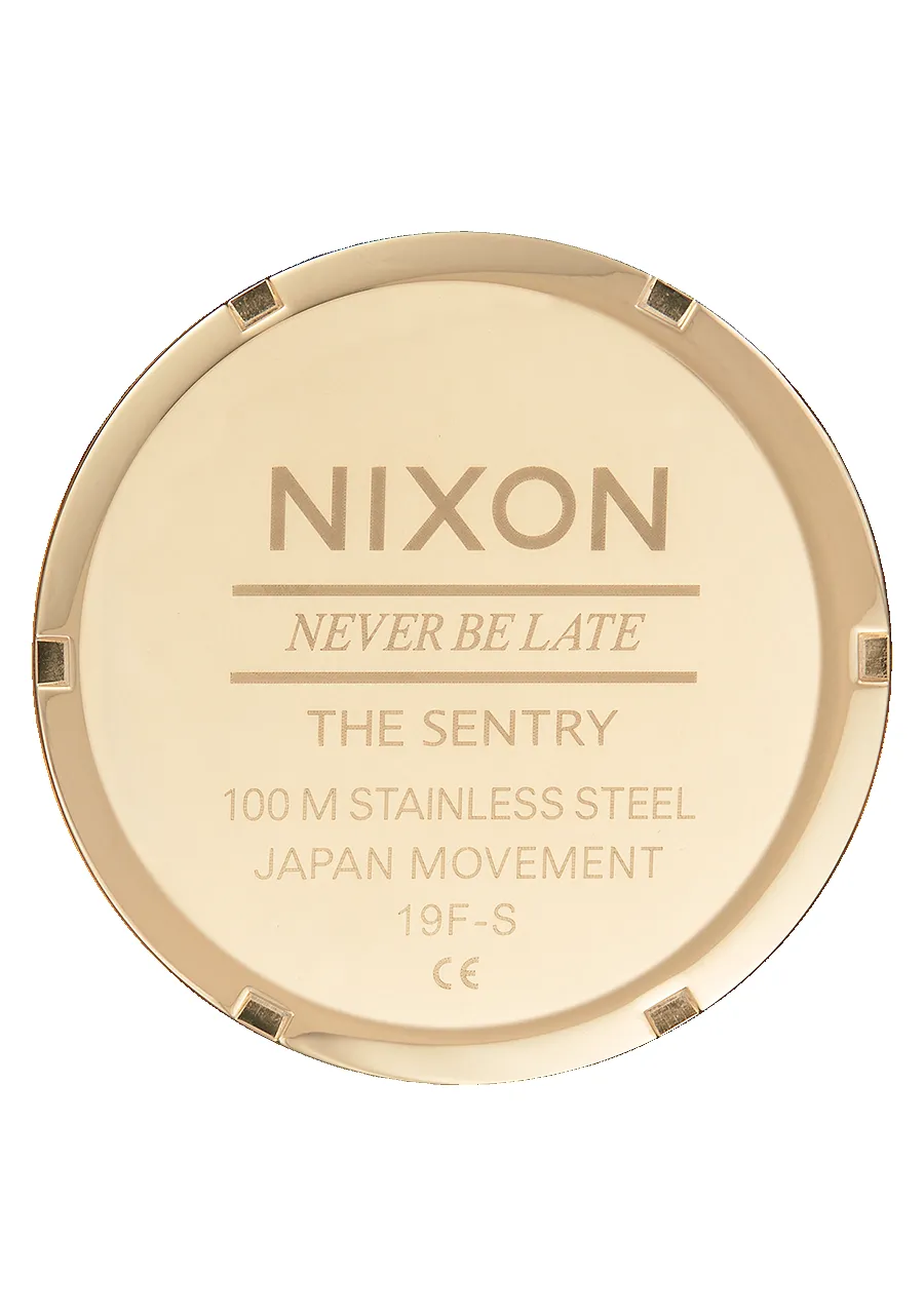 Sentry Leather - Polished Gold / Navy Sunray sold by Nixon product image thumbnail 4
