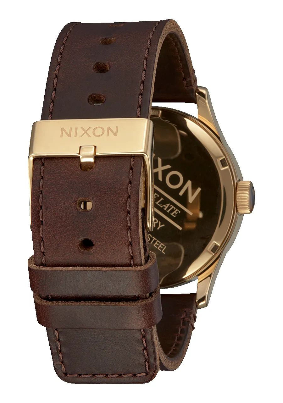 Sentry Leather - Polished Gold / Navy Sunray sold by Nixon product image thumbnail 3