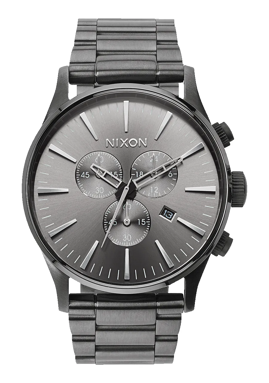 Sentry Chrono - All Gunmetal sold by Nixon