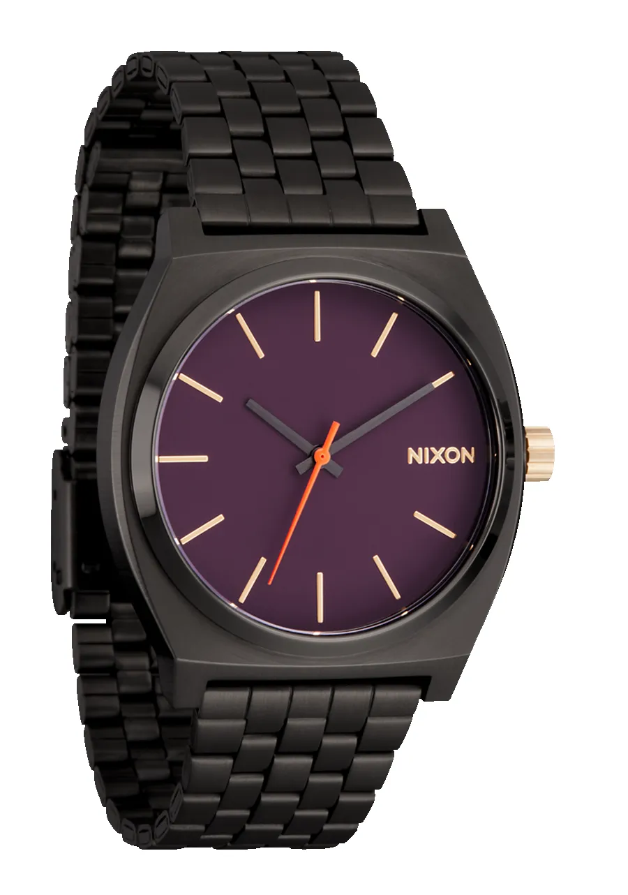 Time Teller - Gunmetal / Blackberry / Gold sold by Nixon product image thumbnail 2