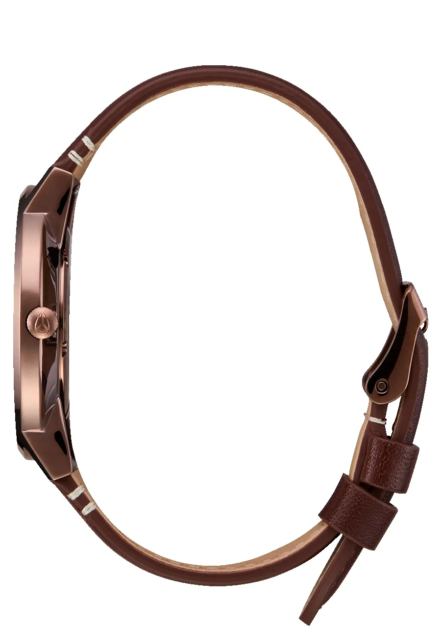Porter Leather - Chocolate / Dark Roast / Brown sold by Nixon product image thumbnail 3