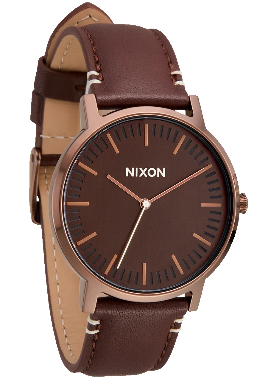 Porter Leather - Chocolate / Dark Roast / Brown sold by Nixon product image thumbnail 2