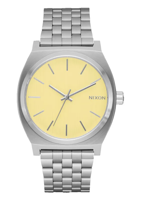 Time Teller - Silver / Butter sold by Nixon