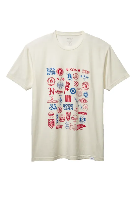 Collector RepreveĀ® T-Shirt - Natural / Multi made by Nixon