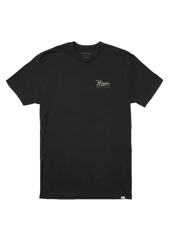 Looped Repreve® T-Shirt - Black made by Nixon