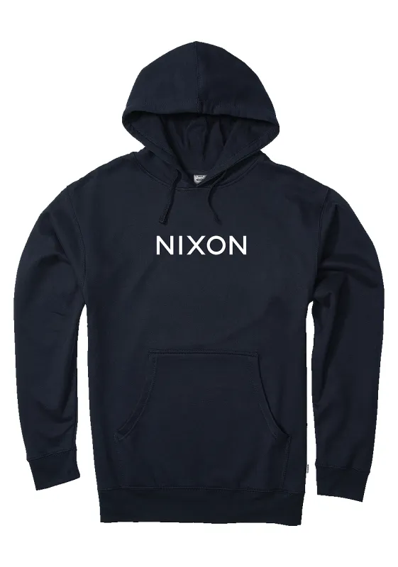 Wordmark Hoodie - Navy made by Nixon