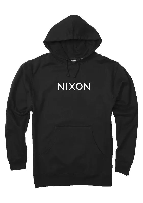 Wordmark Hoodie - Black made by Nixon