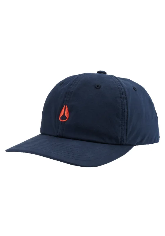 Agent Strapback Hat - Navy / Red made by Nixon