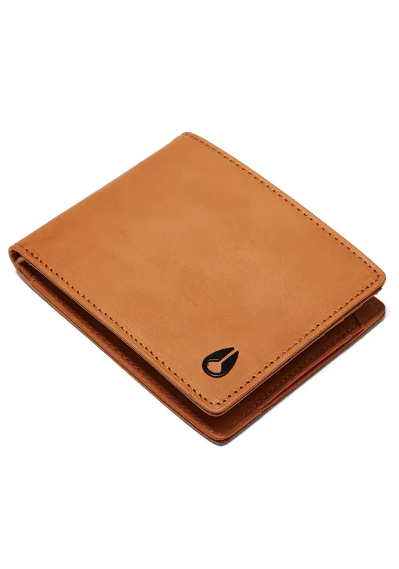 Cape Leather Wallet - Saddle sold by Nixon