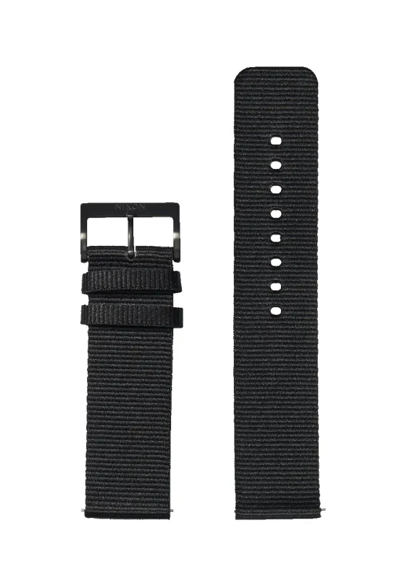 23mm Nylon #TIDE Band - Black made by Nixon