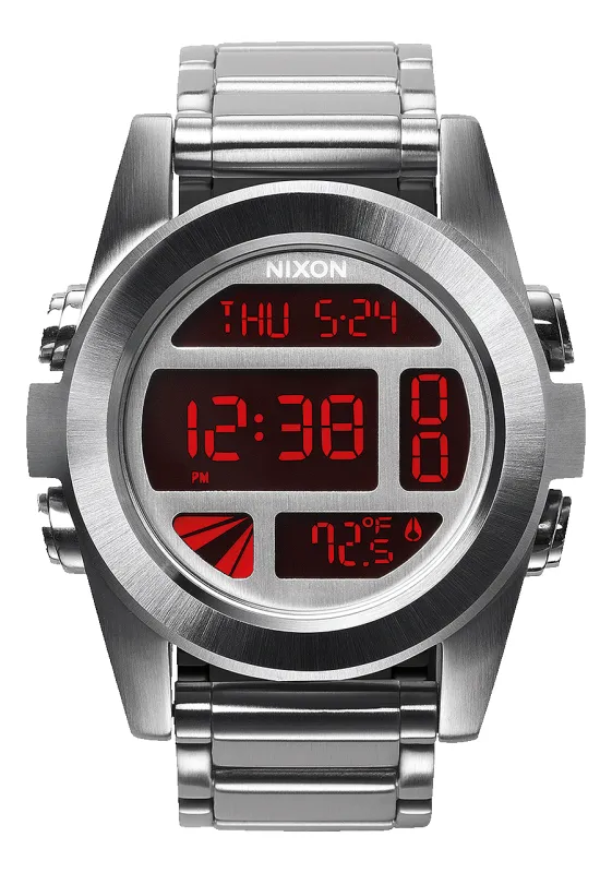 Unit Stainless Steel - Silver / Red made by Nixon
