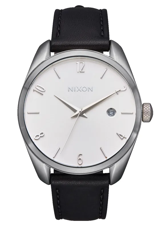 Thalia Leather - Silver / Black made by Nixon