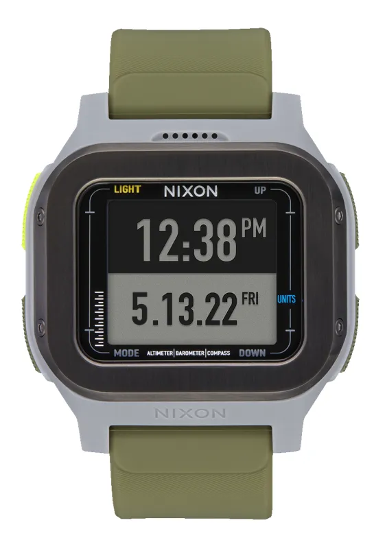 Regulus Expedition - Gunmetal / Surplus made by Nixon