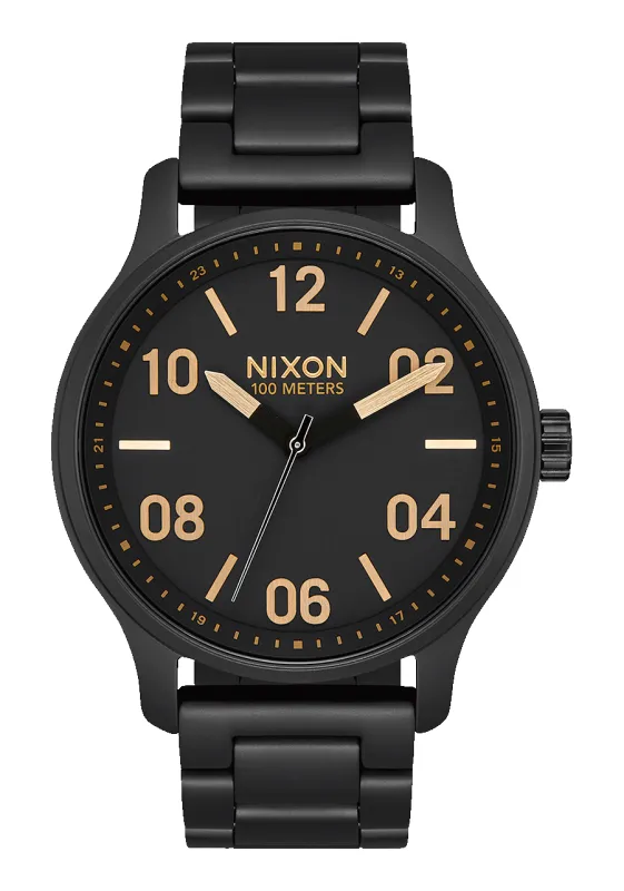 Patrol - Matte Black / Gold made by Nixon
