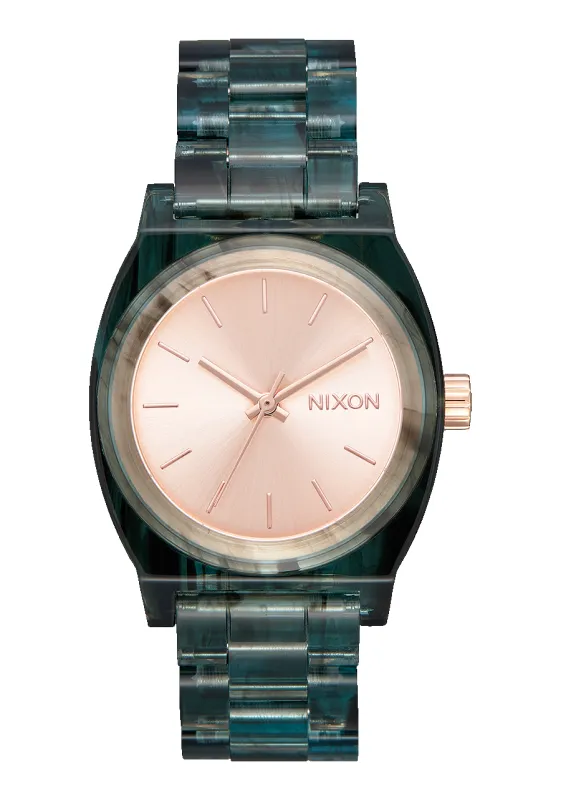 Medium Time Teller Acetate - Aqua made by Nixon
