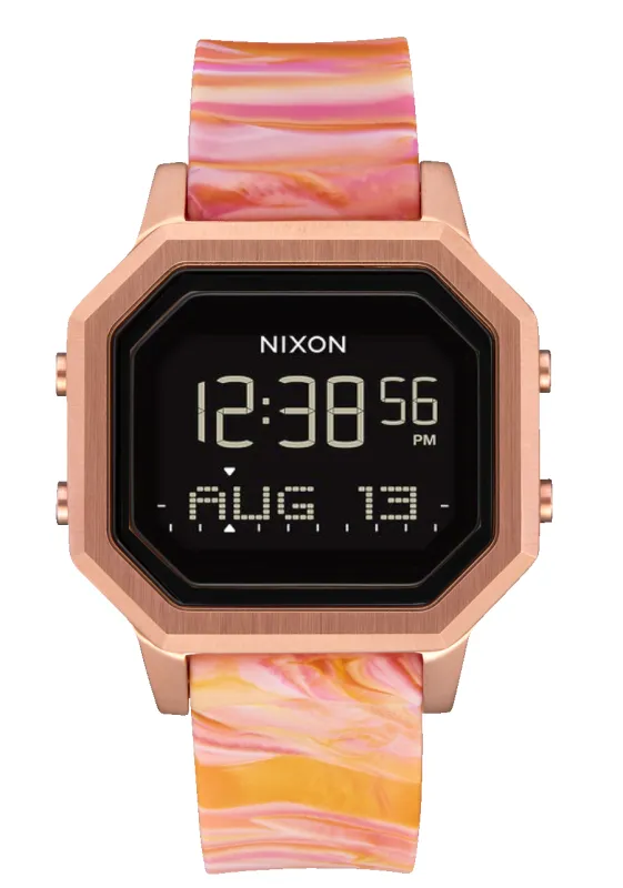 Siren Stainless Steel - Rose Gold / Pink Marble made by Nixon