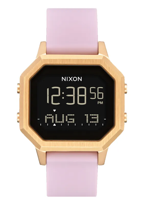 Siren Stainless Steel - Light Gold / Mauve made by Nixon