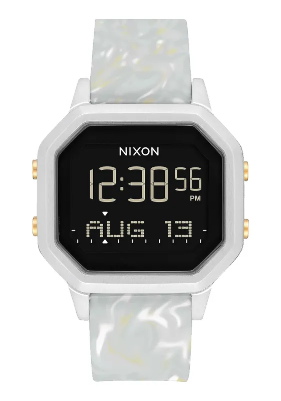 Siren Stainless Steel - Silver / Gray Marble made by Nixon