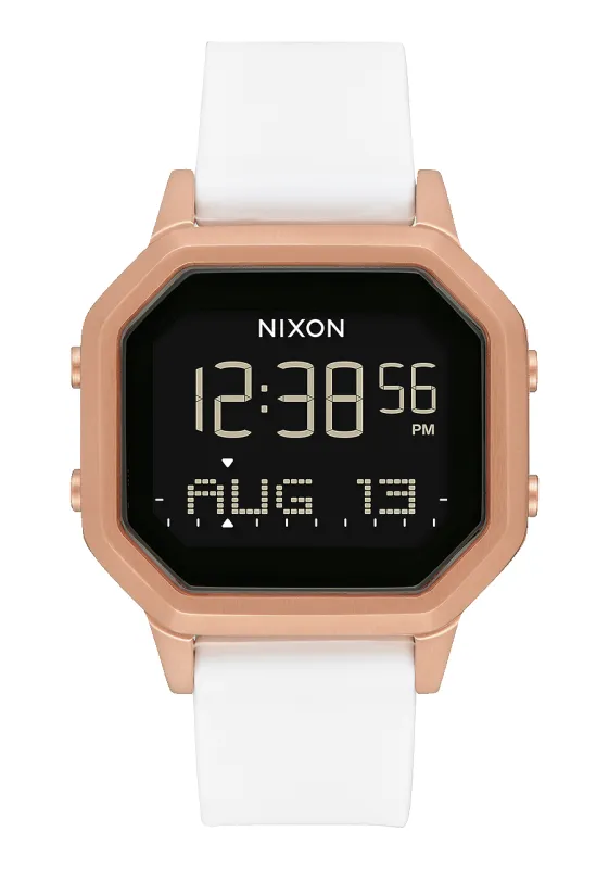 Siren Stainless Steel - Rose Gold / White made by Nixon