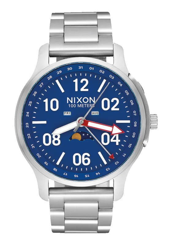 Ascender - Silver / Blue made by Nixon