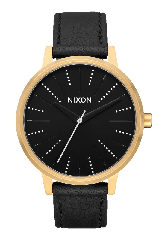 Kensington Leather - Gold / Black / Silver made by Nixon