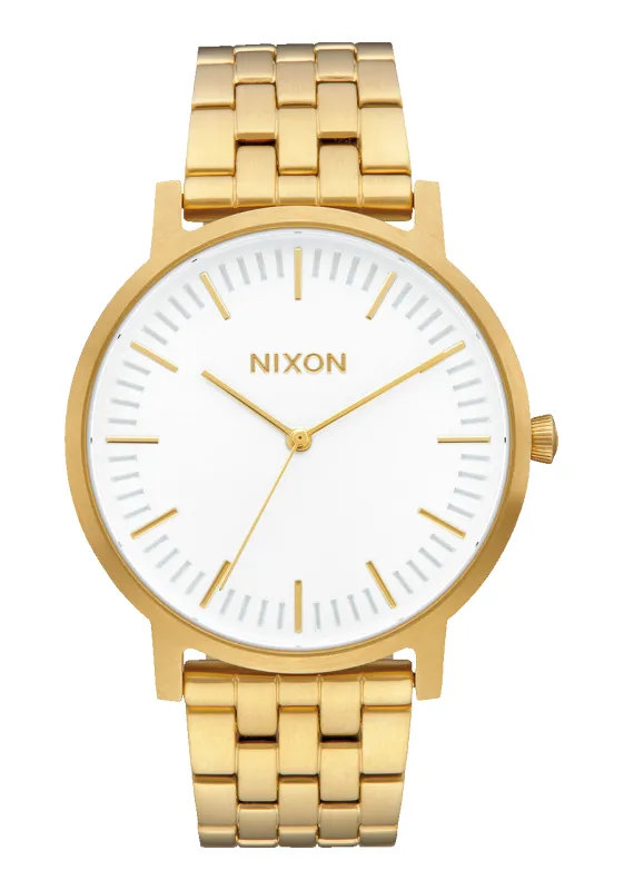 Porter - All Gold / White Sunray made by Nixon