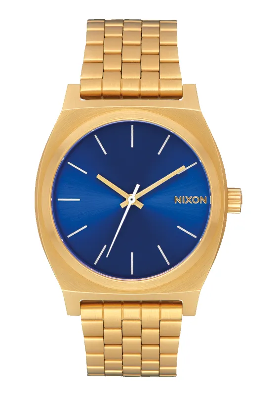Time Teller - All Gold / Blue Sunray made by Nixon