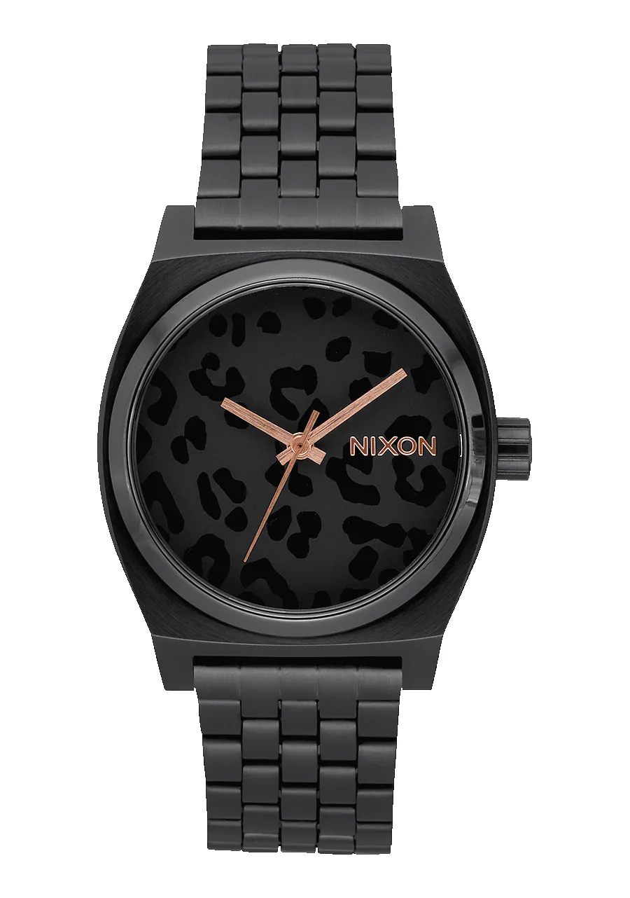Time Teller - All Black / Cheetah sold by Nixon