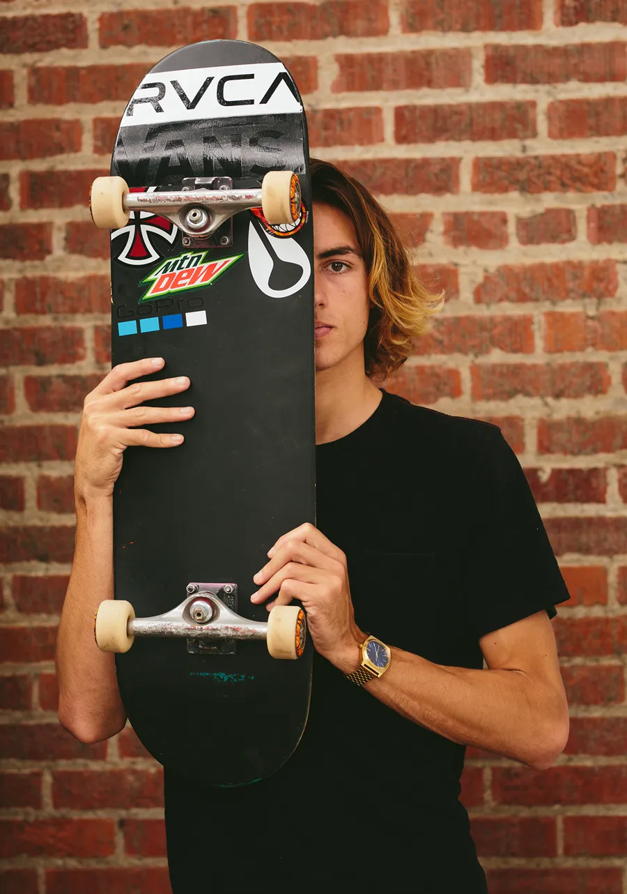 Time Teller - Rose Gold / Gunmetal / Brown sold by Nixon product image thumbnail 5