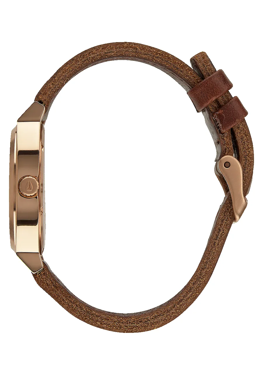Time Teller - Rose Gold / Gunmetal / Brown sold by Nixon product image thumbnail 2