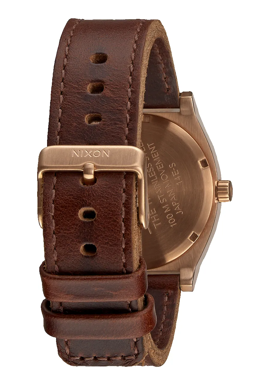 Time Teller - Rose Gold / Gunmetal / Brown sold by Nixon product image thumbnail 3