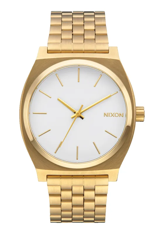 Time Teller - Gold / White made by Nixon