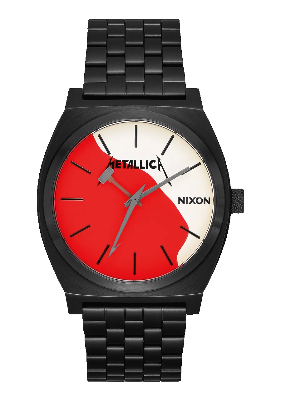 Time Teller Black Kill Em All sold by Nixon