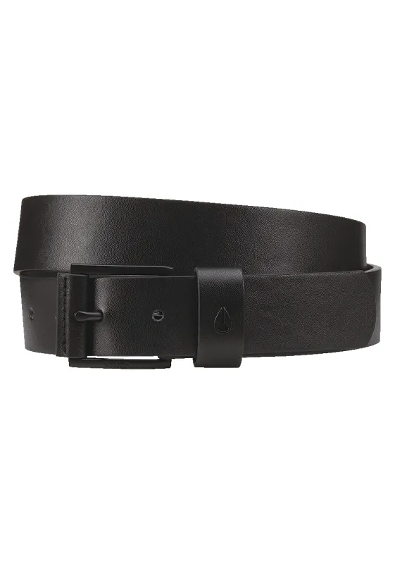 Americana Vegan Belt - All Black made by Nixon