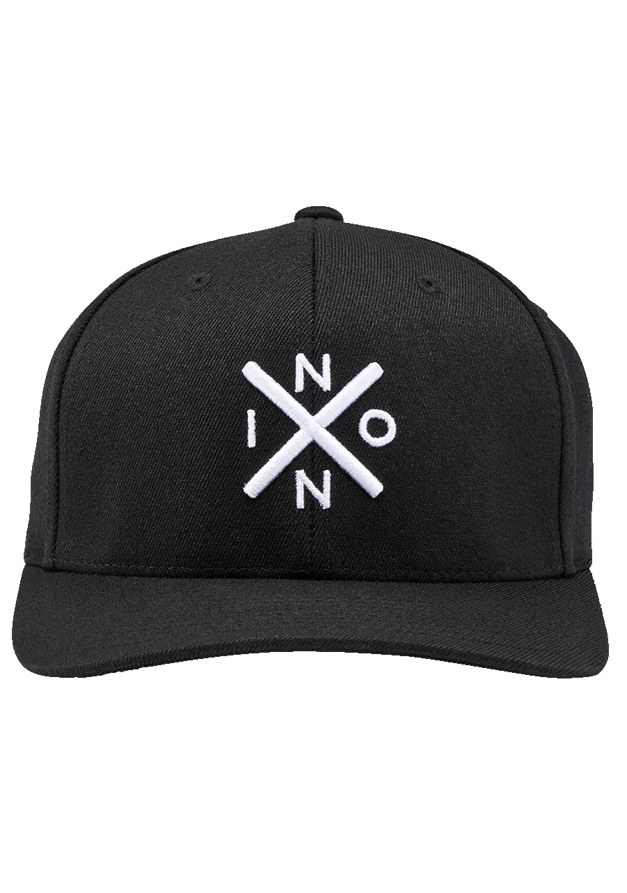 Exchange Flexfit Hat - Black / White sold by Nixon product image thumbnail 3