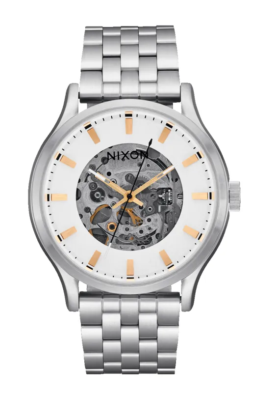 Spectra - White / Silver made by Nixon