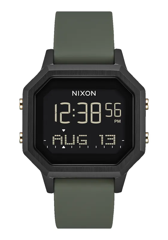 Siren Stainless Steel - Black / Fatigue made by Nixon