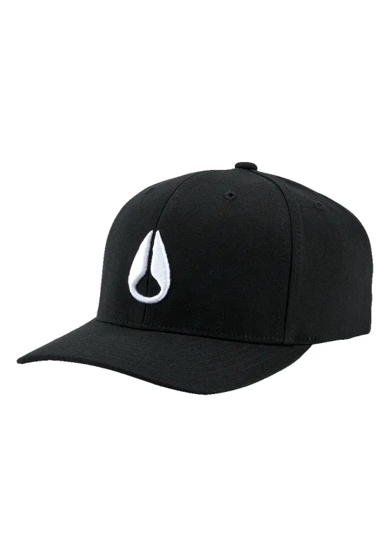 Deep Down Snapback - Black / White made by Nixon