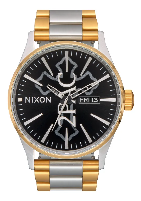 2PAC Sentry Stainless Steel - Gold / Silver / Black made by Nixon