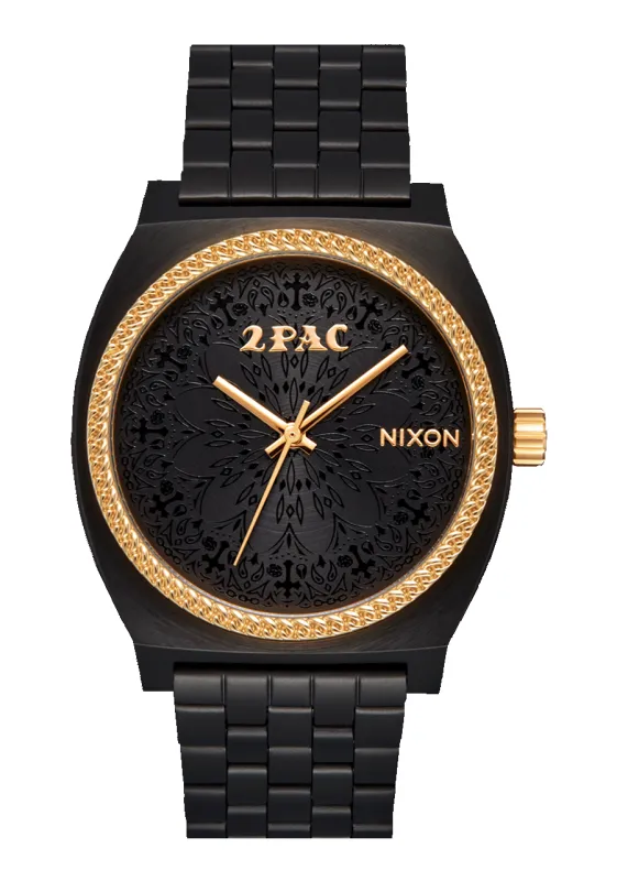 2PAC Time Teller - Black / Gold made by Nixon