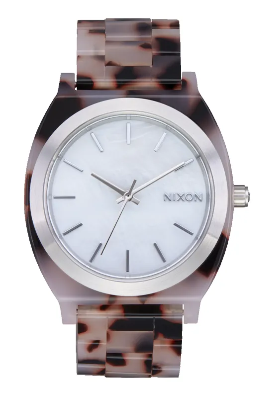 Time Teller Acetate - Pink Tortoise/ Mother of Pearl made by Nixon