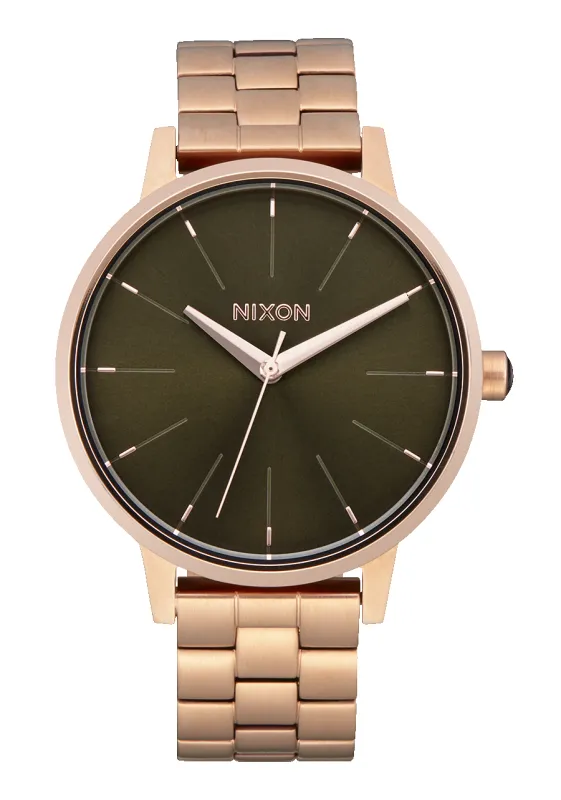 Kensington - Rose Gold / Olive Sunray made by Nixon