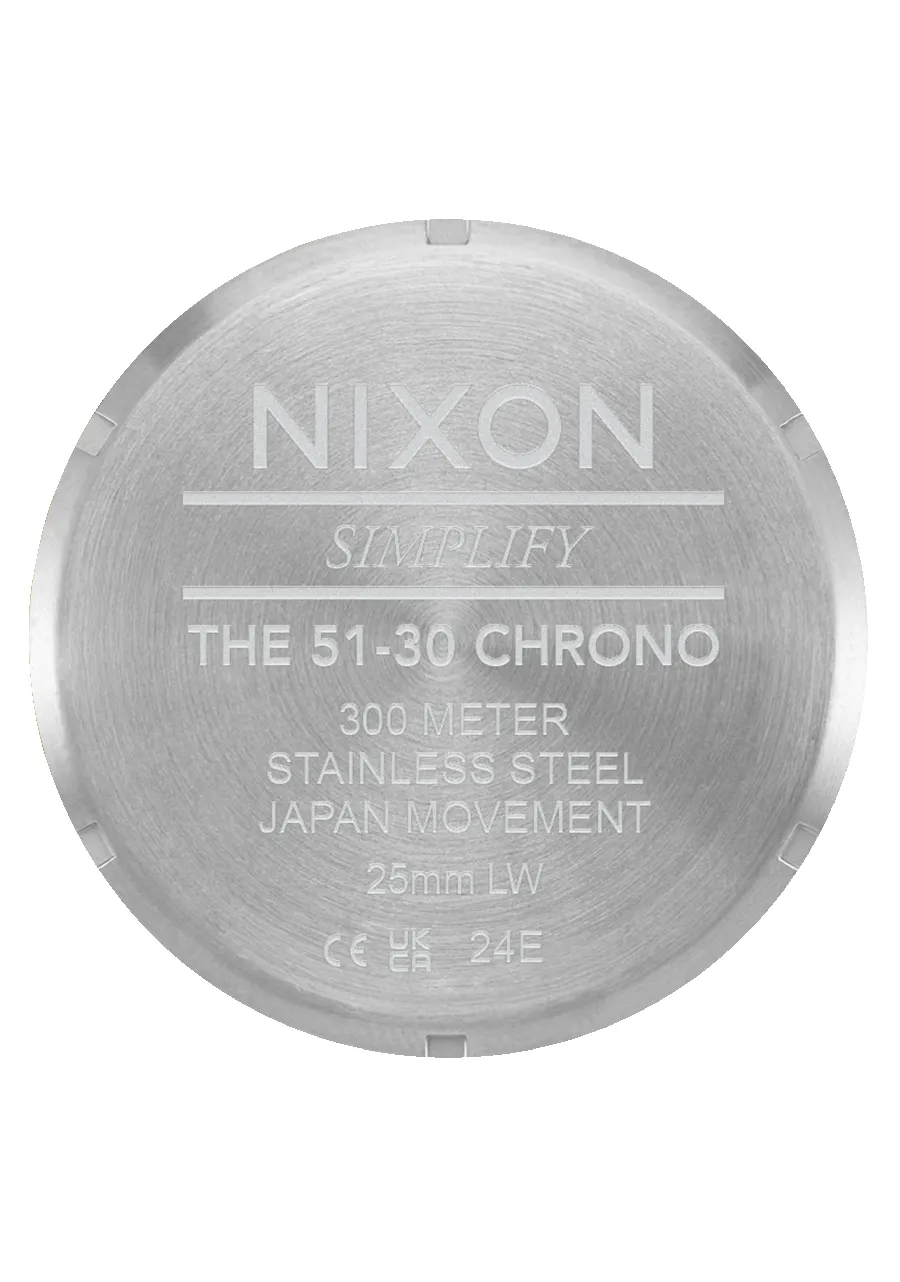 51-30 Chrono - Silver / Rose Gold / Black sold by Nixon product image thumbnail 5
