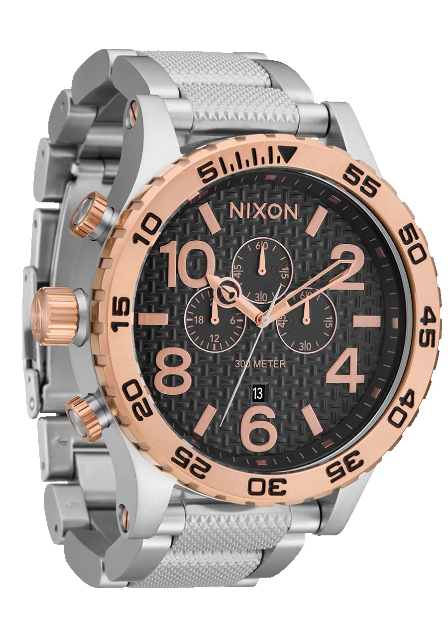 51-30 Chrono - Silver / Rose Gold / Black sold by Nixon product image thumbnail 2