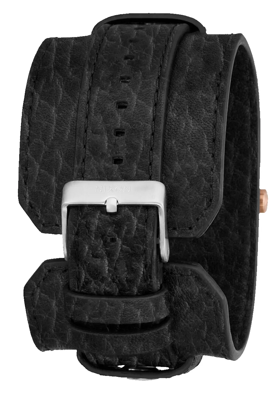 Time Teller Chrono Leather - Silver / Rose Gold / Black sold by Nixon product image thumbnail 4