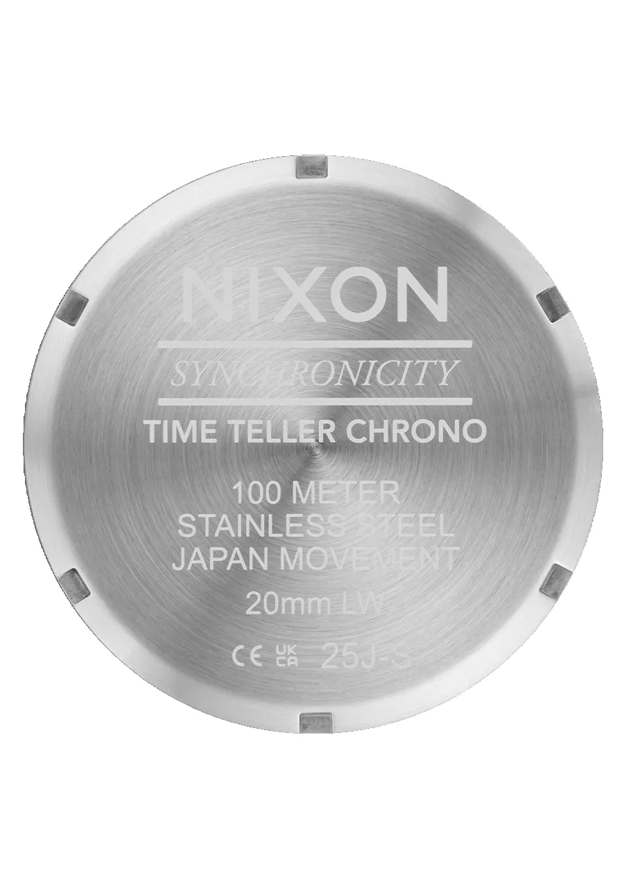 Time Teller Chrono - Silver / Purple Sunray sold by Nixon product image thumbnail 5