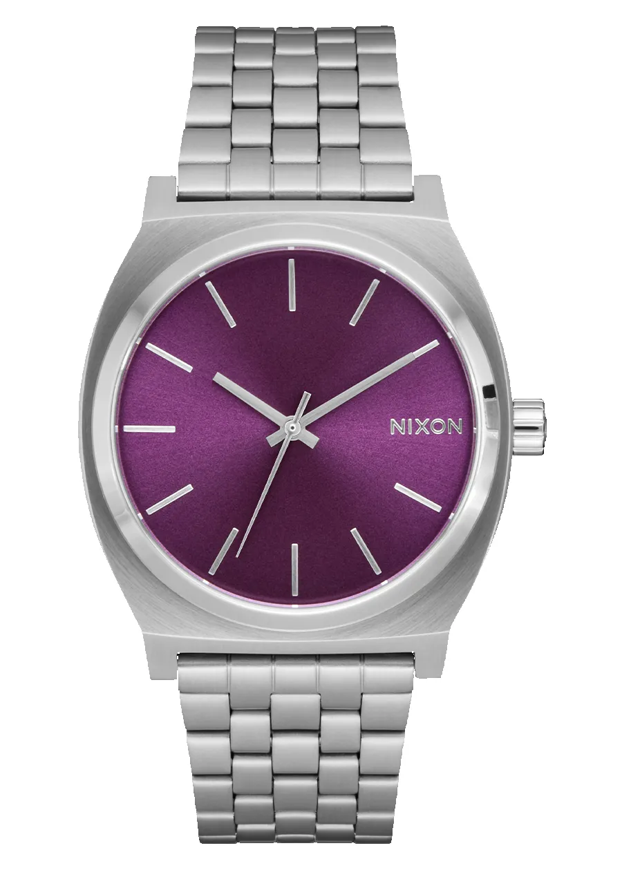 Time Teller - Silver / Purple Sunray sold by Nixon